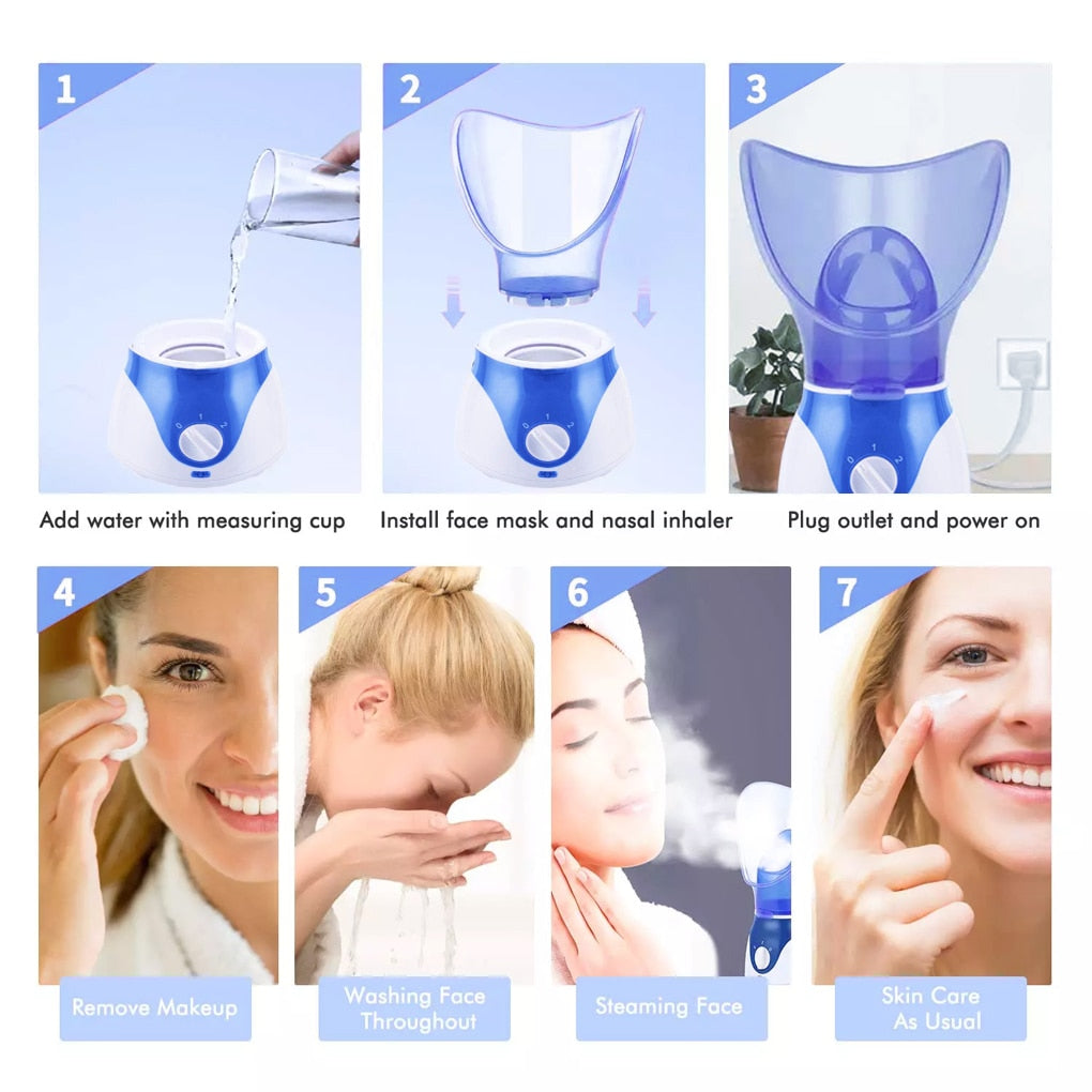 Face Steamer for Facial Deep Cleaning