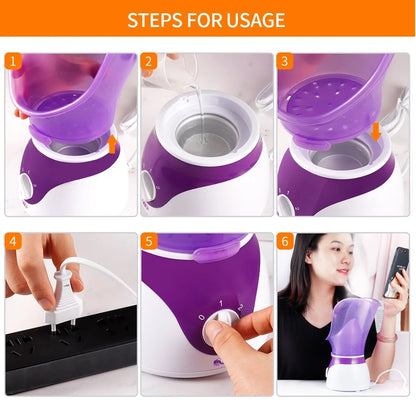 Face Steamer for Facial Deep Cleaning