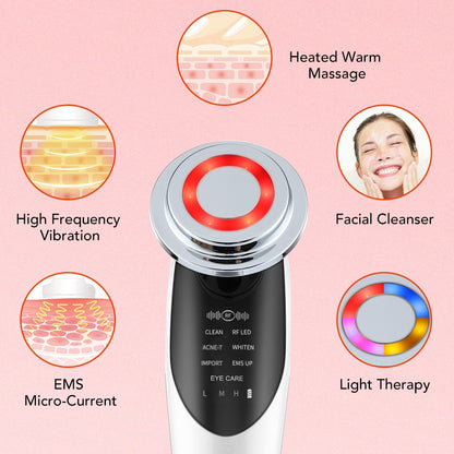 EMS Facial Massager  + Ultrasonic Skin Spatula